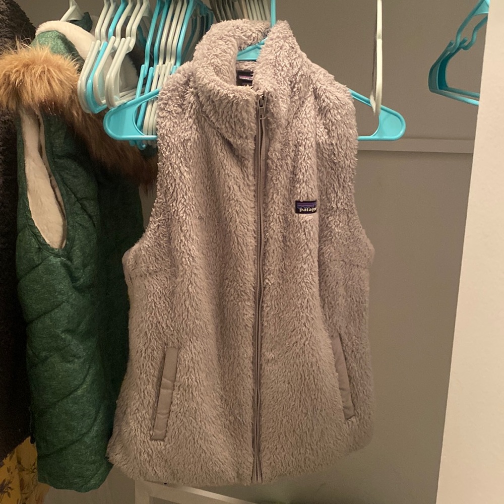 Gray Patagonia vest